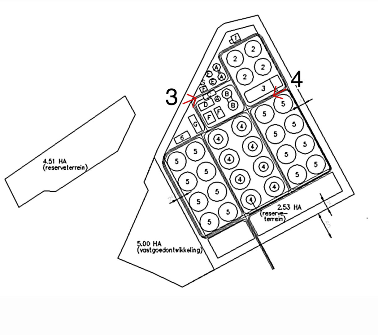 W1691 Stedenb plan Rioolwaterzuivering Harnaschpolder Delft Standpunt3-4